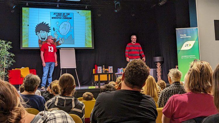 Beano inspired fun and mischief at the Jersey Festival of Words