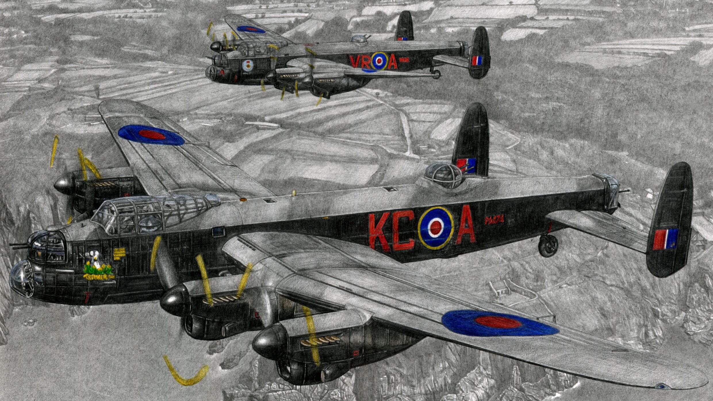 Stephen Davies - 174 Lancaster's B.1 & B.X - 'Vera & Thumper'