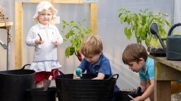 Condor supports outdoor learning for children at Sheep Shed