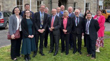 Minister visits Alderney to better understand the Island’s challenges and opportunities