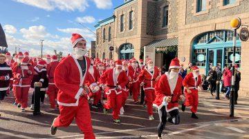 Dashing through the streets of St Helier for a good ‘Clause’!