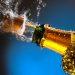 Champagne celebration