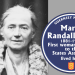 Opportunity to celebrate Marie Randall with a personal dedication
