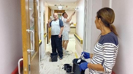 Sunnybrook improvements thanks to support from JT staff