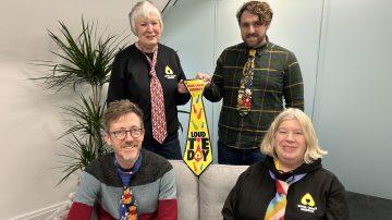 Bowel Cancer Guernsey’s Loud Tie Day returns for 2024 