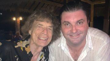 Sir Mick Jagger catches Giles Robson performance