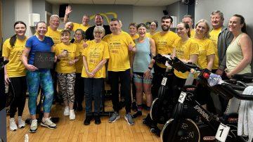 Jay Morris Spinathon raises more than a quarter of a million pounds