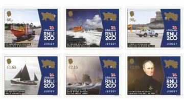 Jersey Post celebrates 200 Years of the RNLI with commemorative stamp issue 