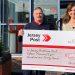 Jersey Post raises over £15,000 for Jersey Childcare Trust