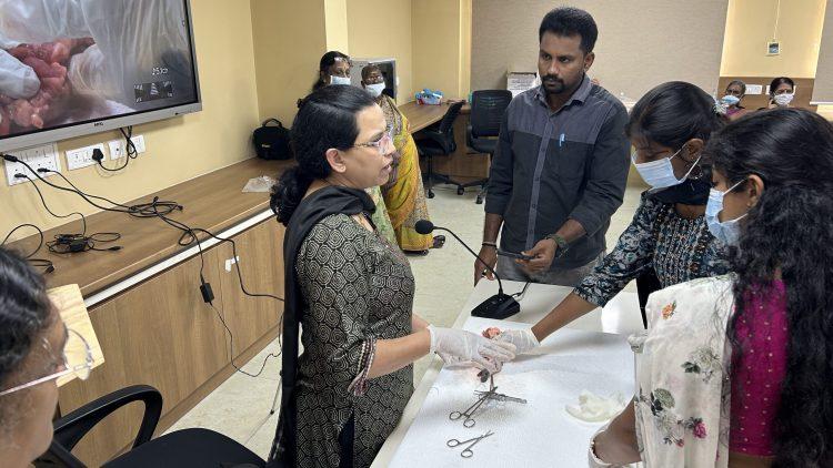 MSG consultant provides childbirth training in small south Indian towns