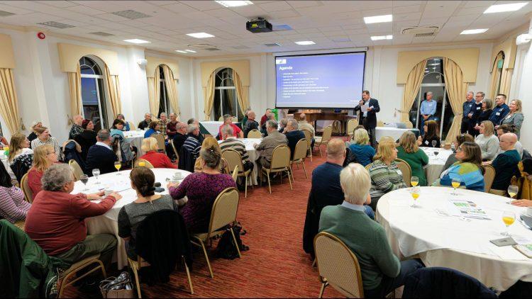 Cardiac Action Group Guardians assemble at Les Cotils