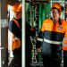 Three generations of JE engineers visit La Collette Generating Hall