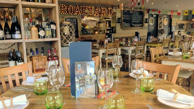 Boatyard dining room IoM