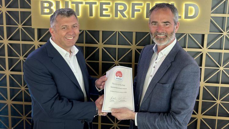 Butterfield to sponsor Genuine Jersey
