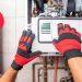 Gas boiler heating repair