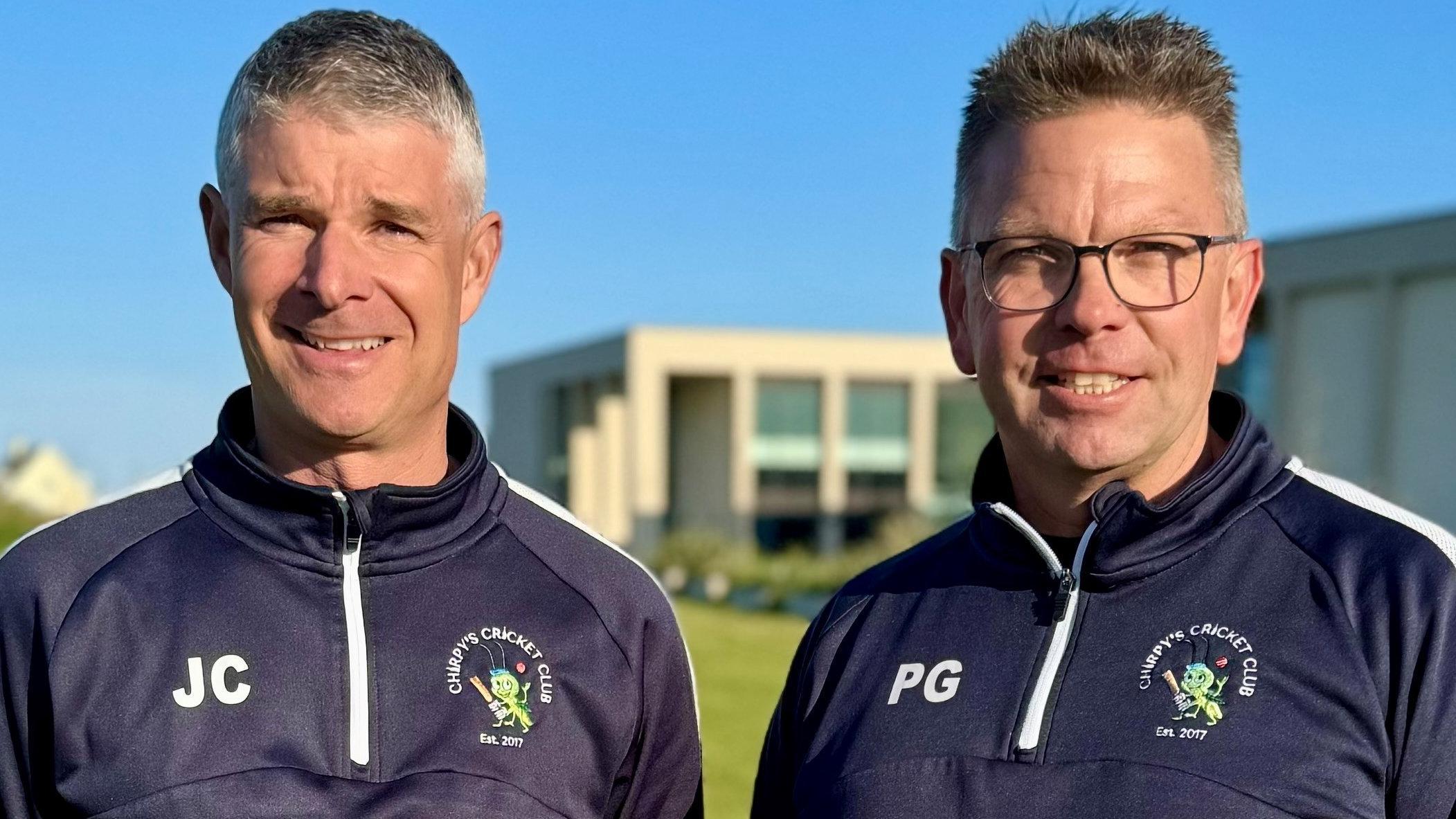 James Caunt and Peter German Chirpys Cricket Club