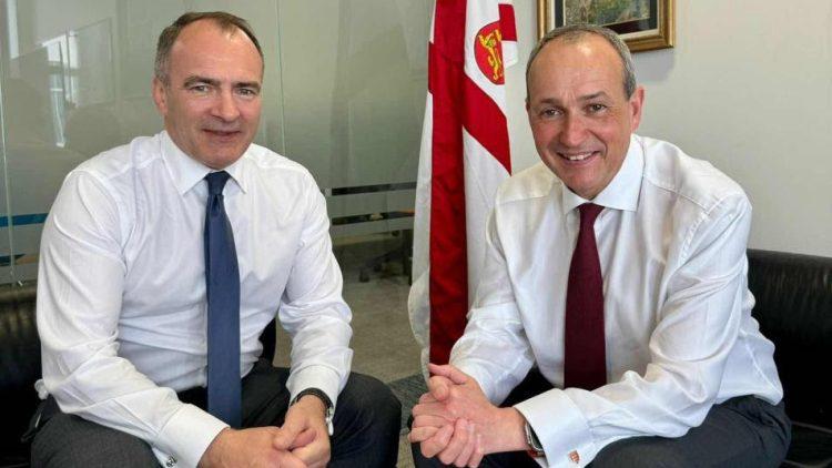 Isle of Man’s Chief Minister meets with senior figures in Jersey