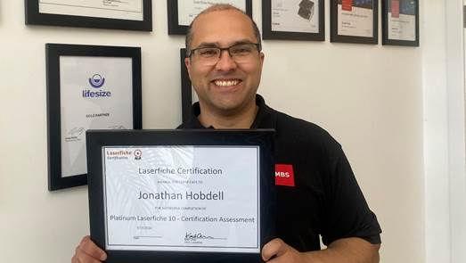 MBS named as a Premier Partner by Laserfiche.