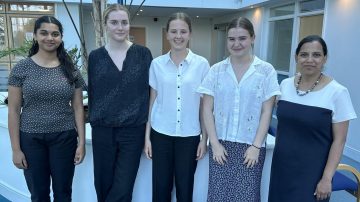 Students get taste for a medical career 