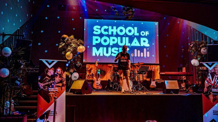 The music Sure sounds great at School of Popular Music