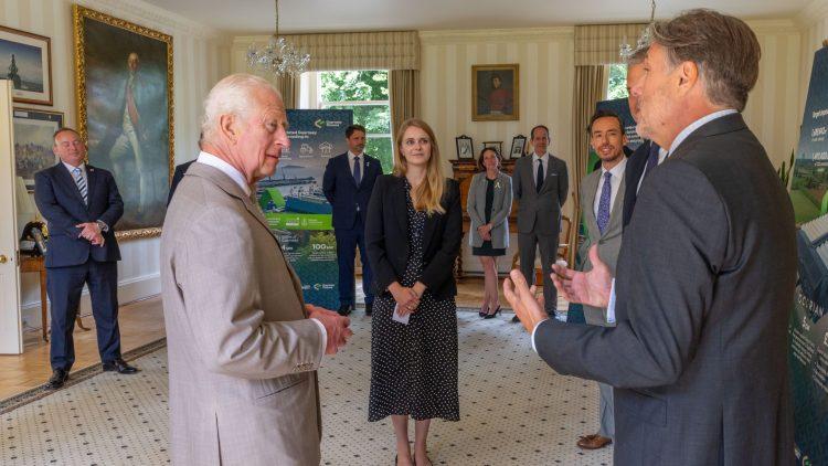 Guernsey Finance showcases island’s Sustainable Finance successes to HM King Charles III