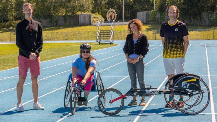 Guernsey Athletics expands inclusion with EY-funded racing wheelchairs