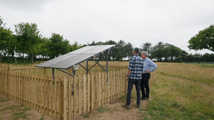 Jersey Electricity and La Mare Wine Estate install new solar installation to support tourism