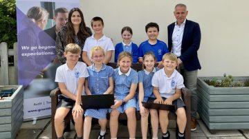 Grant Thornton and IT Hardware Services donate refurbished laptops to local schools in Jersey
