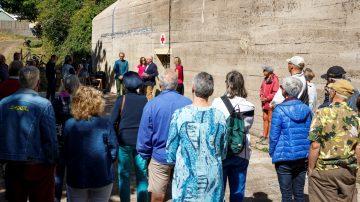States of Alderney President opens WWII German Hospital Bunker to the public