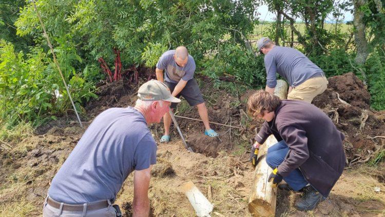 Fort supports Alderney Wildlife Trust’s new approach to low-carbon composting
