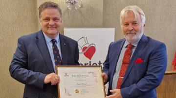 Variety International Presidential honour for unsung Jersey hero