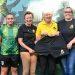 Bowel Cancer Guernsey sponsors Guernsey Football Club’s shorts