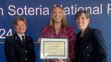 Local campaigner recognised at 2024 National Police Chiefs’ Council Awards