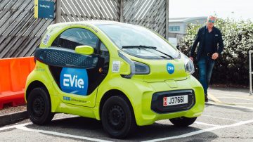 Launch of EVie’s A2B electric vehicle service