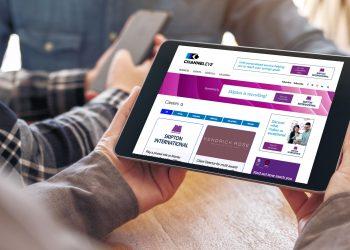 Tablet laptop with Channel Eye careers