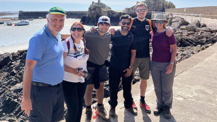 Blick Rothenberg raises over £10,000 for charities with 50-mile walk along Jersey coastline