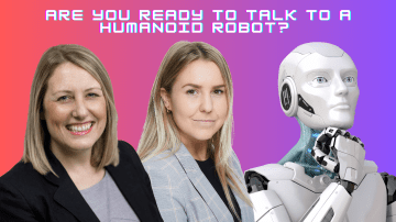 Are you ready to talk to a humanoid robot?