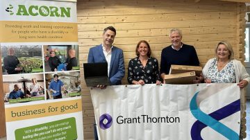 Grant Thornton donate refurbished laptops to local charities  in Jersey