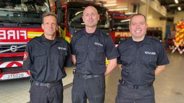 Jersey firefighters selected as finalists for national Pride of Britain award