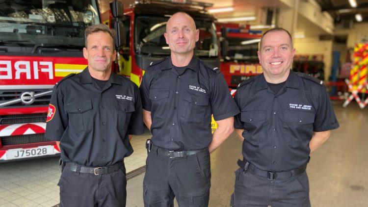 Jersey firefighters selected as finalists for national Pride of Britain award