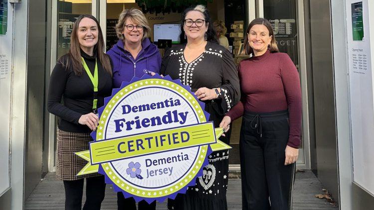 Dementia Jersey awards JT with ‘Dementia Friendly Business’ status