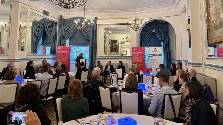 IoD Breakfast tackles politics and business synergy