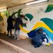 Local art students transform esplanade underpass with bold waterfront-inspired murals