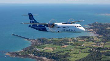 Blue Islands takes off for Newcastle