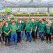 Grow team in the vinery
