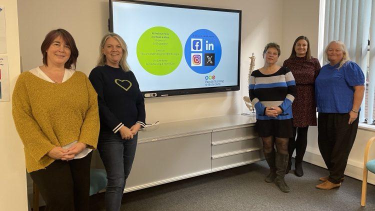 JT Community Giving brings Interactive Learning to Family Nursing & Healthcare