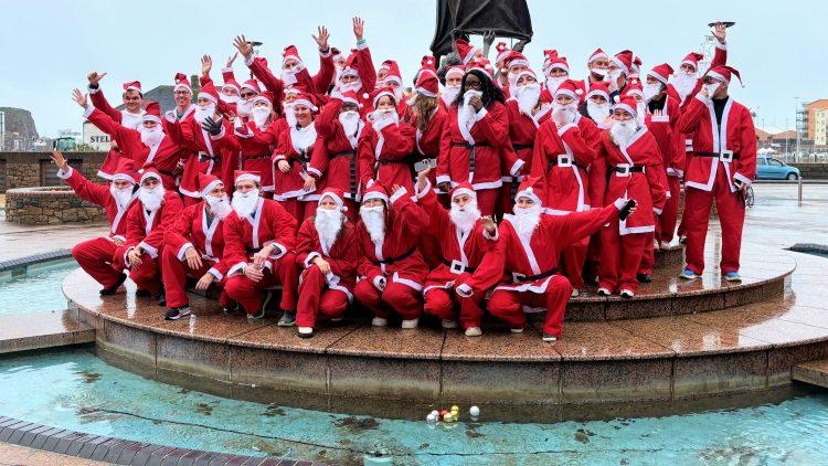 Jersey Hospice Santa Dash 2024