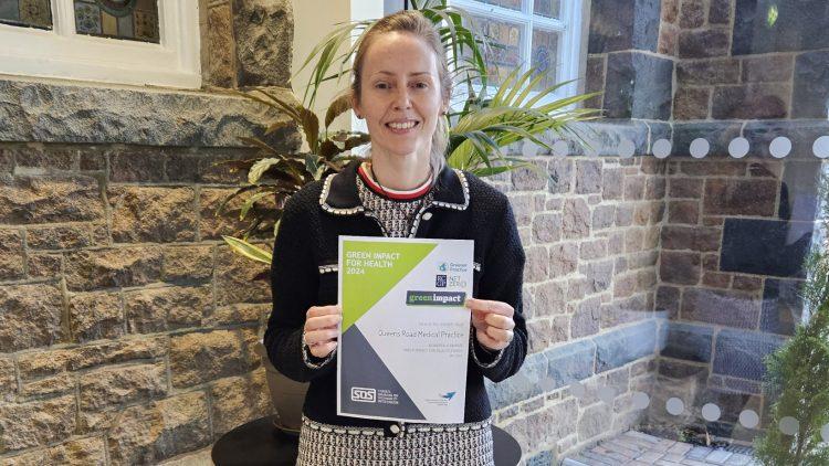Queens Road Medical Practice recognised for eco-friendly excellence