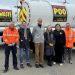 Sewage lorries promote bowel cancer awareness
