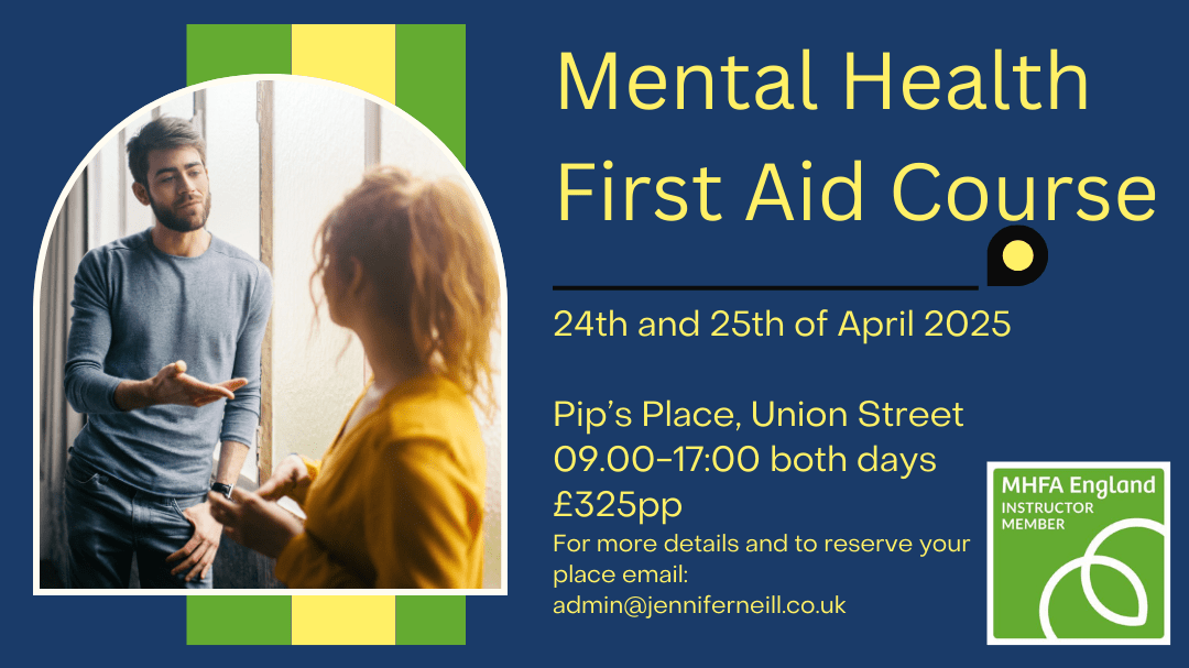 Mental Health First Aid course - Channel Eye